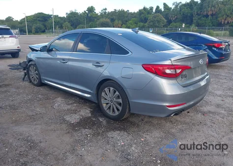 2017 Hyundai Sonata Sport z USA, uszkodzony, nr VIN 5NPE34AF6HH541057